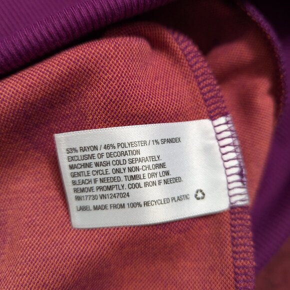 Victor Glemaud x Target Purple Polka Dot Long Sleeve Tunic Dress size M - Picture 5 of 5